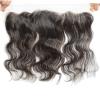 8A Brazilian Lace Frontal Closure 100% Unprocessed Human Hair 13x2 Bleached Knots Virgin Frontal Body Wave